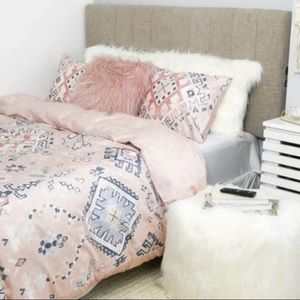 DORMIFY Twin XL Duvet Cover & Sham Set SIENNA Pink